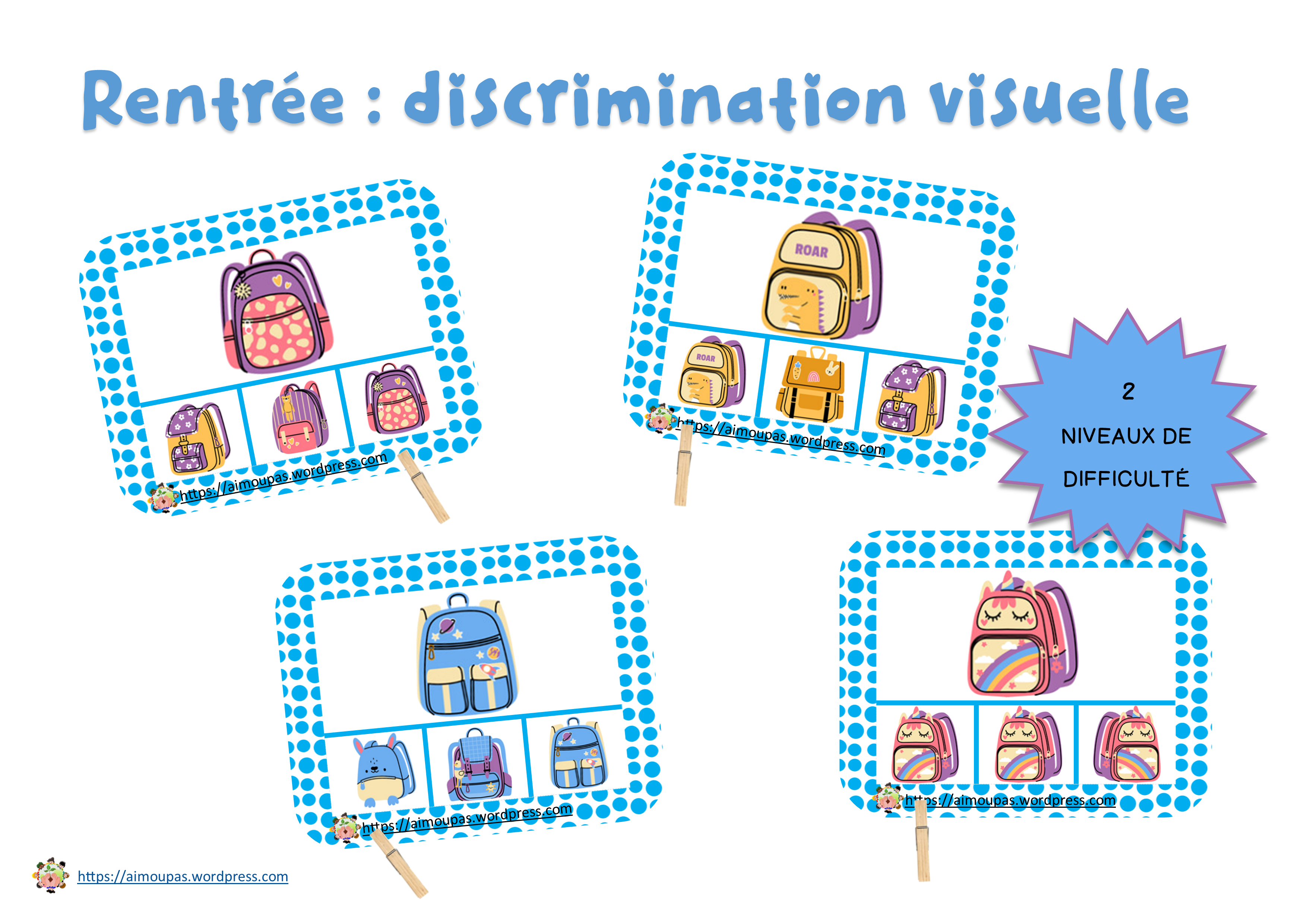 [•Folder]RENTREE - discrimination visuelle -